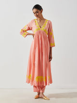 Alia Bhatt spotted wearing MADHU MALTI KURTA SET