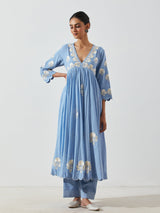 Tamannaah Bhatia spotted wearing MOGRA KURTA SET