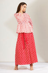 Surbhi Sethi Dua spotted wearing Bindi batasha palazzo & top set