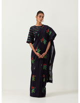 Shruti Haasan spotted wearing Phool pathi saree dhaari sitara blouse