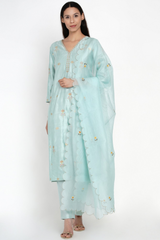 Ambar Resham Buti Kurta Set