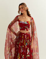 LUNA high waisted skirt