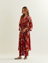 MAGO flare kurta and bottom