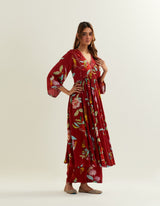 MAGO flare kurta and bottom