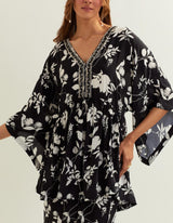 BIBHA Short Kaftan co-ord set