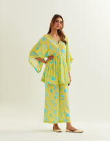 EBLA Short kaftan co-ord set