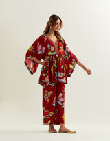 MAIA short kaftan top and bottom