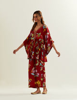 MAIA short kaftan top and bottom