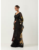 Black Jugnu saree