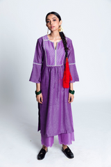 Khuri Chanderi Silk Printed Kurta Set