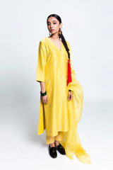 Dera Bassi  Chanderi Silk Kurta Set
