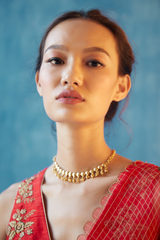 Anu Emmanuel spotted wearing Ruchi Saree