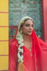 Sindoori mirchi sharara set