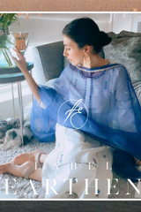 Neeli Resham Zardozi Kurta With Zari Pants