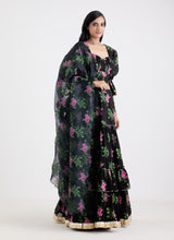 Hebah Patel spotted wearing MEGHA LEHNGA