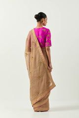 surmai gulab saree