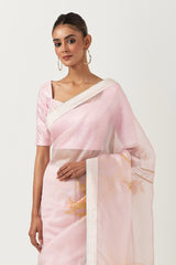 Pinksky saree