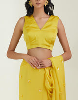 Masoom Minawala spotted wearing The Shining Sun Saree