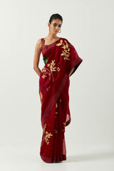 katthai chaandni saree