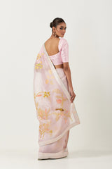 Pinksky saree