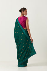 Hazzarbuti saree and blouse