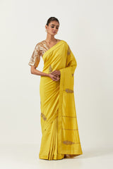 sona buti saree  sunahri blouse