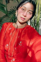 Dolly Singh spotted wearing Oorvi Kurta Set