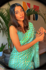 Dolly Singh spotted wearing Heer Sari & Blouse