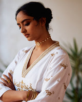 Tamannaah Bhatia spotted wearing Usha Rani Kali Kurta set