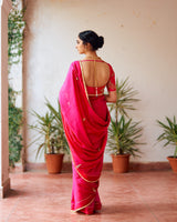 Zariphool  Rani Saree  & Blouse