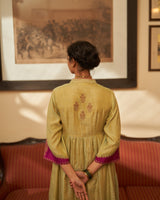Pista  Jamuni  Rani Kurta  set