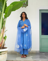 Asmani sitara kali kurta set