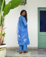 Asmani champa sitara kurta set