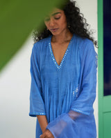 Asmani champa sitara kurta set