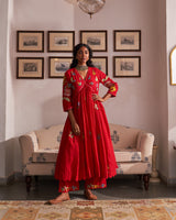 Gul ashrafi kurta set