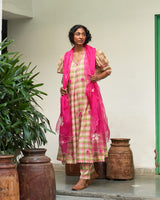 Gul mehndi kurta set