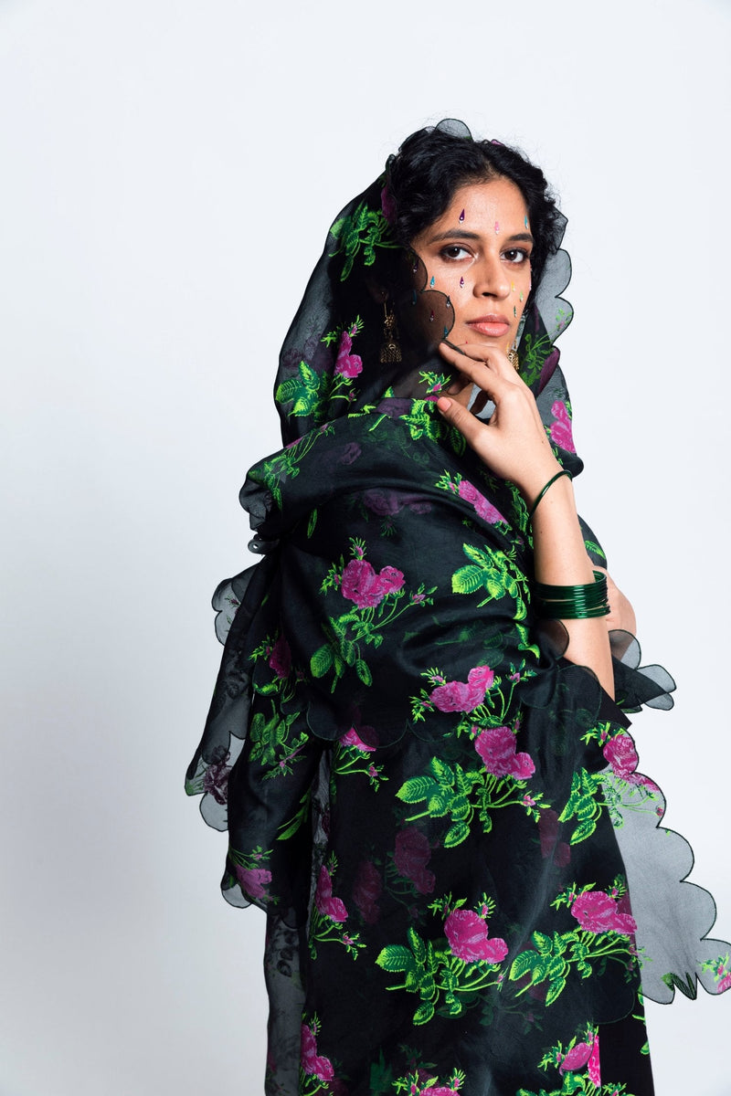 Alia Bhatt spotted wearing Asansol Printed Mulmul Cotton Kurta Set