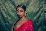GULABI TAARA SAREE AND BLOUSE