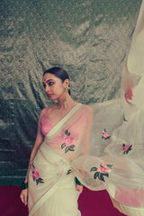 ROOP GULAB SAREE AND BLOUSE