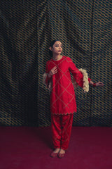 CHARULATA KURTA AND SALWAR SET