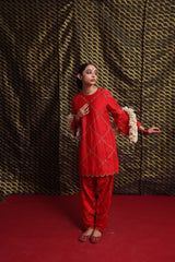 CHARULATA KURTA AND SALWAR SET
