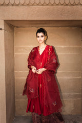 Ayesha Kanga spotted wearing Kumkum Zari Resham Sharara