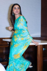 Priyanka Mohan spotted wearing Asmaani jaak sitara saree