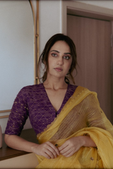 Kusha Kapila spotted wearing Vasanti Saree & Blouse