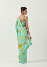 Priyanka Mohan spotted wearing Asmaani jaak sitara saree