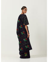 Shruti Haasan spotted wearing Phool pathi saree dhaari sitara blouse