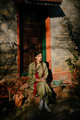 Bhagsu Handwoven Silk Kurta Set