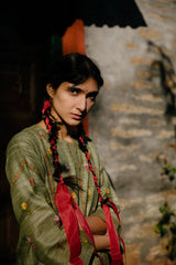 Bhagsu Handwoven Silk Kurta Set