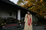 Kachnaar Handwoven Silk Printed Kurta Set