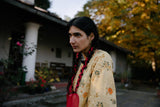 Kachnaar Handwoven Silk Printed Kurta Set